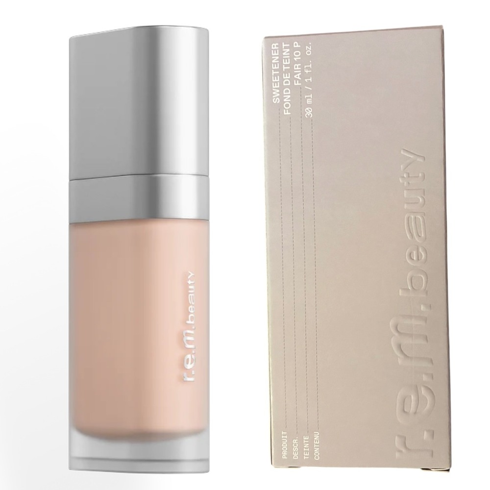 r.e.m. beauty Sweetener Foundation Fair 10 P Matte Hydrating HydraSmooth 1oz New